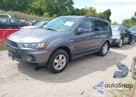 2010 Mitsubishi Outlander Es из США, поврежденный, VIN JA4AS2AW2AZ004037